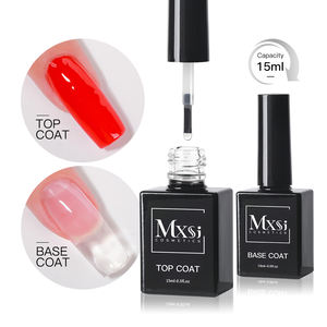 Гель-лак Mxsi Private Label: верхнее покрытие без липкого слоя, базовое покрытие, 15 мл, для маникюра, полуперманентный лак-гель - Product Image 2