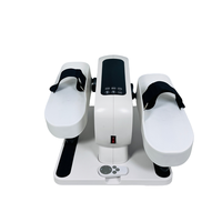 Appareil d'exercice pour les jambes compact et portable pour personnes âgées, à utiliser sous le bureau, à domicile, avec écran.