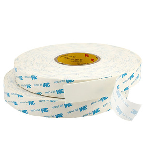 Trắng 1600t không thấm nước polyethylene keo Acrylic hai mặt PE Bọt băng dính - Product Image 6