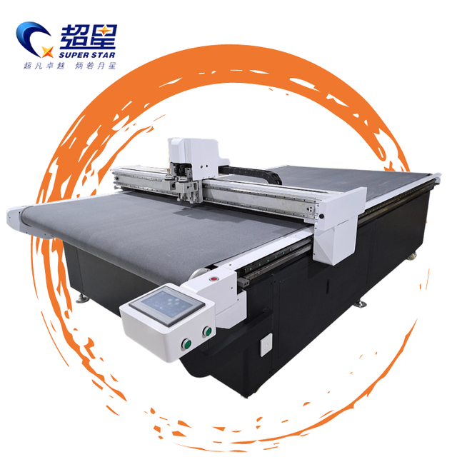 Vibrating Knife Cutting Machine for Eva Epe Kt Board Cnc Corrugated Paper Box Cutting Machine