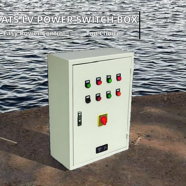 XM Control Box Distribution Control Box 400A 6 Sockets 400V Electric Power Transmission IP40/IP30 Key Lock