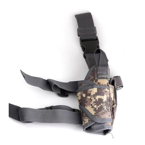 Funda Táctica para Pistola DF24 AKM-038 Negra con Cinturón Ajustable, Bolsa de Almacenamiento de Nailon con Camuflaje Digital para Caza y Uso en Exteriores - Product Image 5