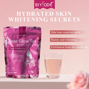 Tisane Biologica 100% Naturale Rose Glow in Bustine, Vendita Calda in Africa, Personalizzabile OEM ODM, Produzione all'Ingrosso, Grado Alimentare, 30 Bustine/Scatola - Product Image 4