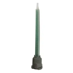 Elements Epoxy Static Mixing Nozzle MBQH05-24(1/1) Square Green Color 24 Plastics Steam Resin Concrete Static Mixer