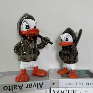 Prêt à expédier : Ensemble <span class=keywords><strong>de</strong></span> collection <span class=keywords><strong>de</strong></span> sculptures <span class=keywords><strong>de</strong></span> canards <span class=keywords><strong>de</strong></span> <span class=keywords><strong>dessin</strong></span> animé en résine plaquée, <span class=keywords><strong>color</strong></span>ées et assorties, <span class=keywords><strong>pour</strong></span> la décoration <span class=keywords><strong>de</strong></span> la maison, <span class=keywords><strong>de</strong></span> la galerie, du couloir et <span class=keywords><strong>de</strong></span> l'entrée. - Product Image 6