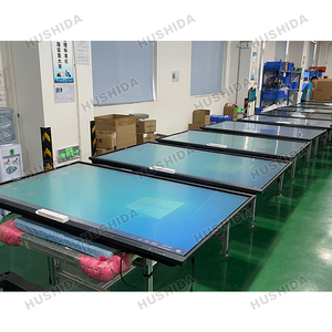 HUSHIDA 55/65/75/86/100/110 นิ้วMulti-Touch Interactiveดิจิตอลไวท์บอร์ดหน้าจอLcd 4Kจอแบนสมาร์ทInteractบอร์ดราคา - Product Image 4