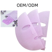 Masque facial en feuille Y580, substrat 40g en fibres de lavande + fibres végétales modifiées, masque de nuit sec pour fabricants de cosmétiques