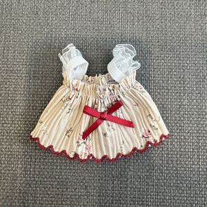 ชุดเดรสสุนัขเชลลี่กุหลาบ13ซม. ตุ๊กตาผ้ากำมะหยี่ลายการ์ตูนจี้ของเล่นเครื่องประดับขายส่งเปลือกหอยและเสื้อผ้า - Product Image 2