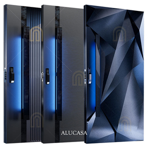 Alucasa Modern Design New <strong>Style</strong> Entrance Pivot Front Aluminum <strong>Door</strong> Luxury Villa Modern Glass <strong>Door</strong> for Houses - Product Image 4