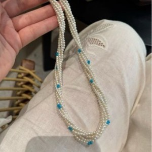 จี้ไข่มุกน้ำจืดสีขาวบริสุทธิ์ ขนาด 12-13 มม. คุณภาพไมโครฟลอเรส ประดับด้วยเซอร์โคเนียม ตัวเรือนเงิน  สีขาวออสเตรเลีย คุณภาพไมโครฟลอเรส - Product Image 3