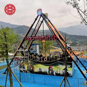 Barco Pirata Mecánico de Fibra de Vidrio para <span class=keywords><strong>Parque</strong></span> de Atracciones, 24 Asientos, Uso Comercial, Capacidad Superior a 500 kg - Product Image 6