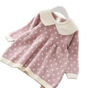 Vêtements chauds pour enfants en gros, Manteau Robe Cœur Battant pour Filles, Collection Boutique Enfant - Product Image 1