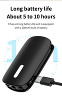 Haut-parleur Bluetooth à conduction osseuse longue durée, dernier modèle, sous l'oreiller, aide au sommeil, intelligent, pour un sommeil apaisant sans carte de connexion