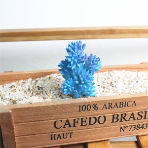 Cabezas de Flores Artificiales de Colores Azules, Suculentas Artificiales para Manualidades - Product Image 6