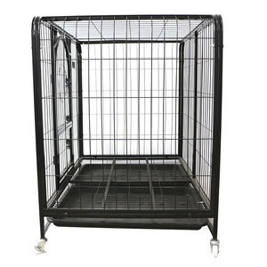 Pet Kandang Anjing Hitam Tabung Persegi Playpen Cocok untuk Anjing Harga Bagus - Product Image 6