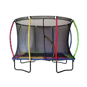 Qualité garantie bonne élasticité Funjump extérieur grand <span class=keywords><strong>Trampoline</strong></span> <span class=keywords><strong>rectangulaire</strong></span> <span class=keywords><strong>Trampoline</strong></span> rond <span class=keywords><strong>Gym</strong></span> <span class=keywords><strong>Trampoline</strong></span> avec filet de sécurité - Product Image 4
