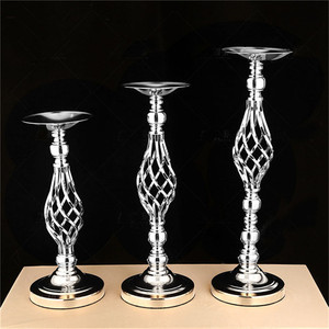 Soporte Candelabro Hueco <span class=keywords><strong>Dorado</strong></span> Guía de <span class=keywords><strong>Camino</strong></span> Florero de Metal <span class=keywords><strong>para</strong></span> Centros de <span class=keywords><strong>Mesa</strong></span> de Bodas Decoraciones de Boda - Product Image 3