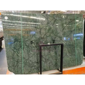 Losa de mármol atemporal de lujo Verde Affai de origen indio pulido de 20mm para encimera de cocina elegante superficies de tocador de baño - Product Image 4