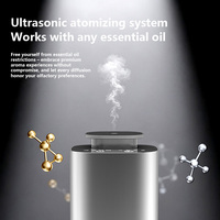 Diffuseur d'aromathérapie sans eau de 5 ml, 10 ml, 20 ml, 2000 mAh, 4 vitesses réglables, diffuseur d'huiles essentielles portable avec 4 minuteries