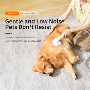 Sıcak Fırsat 6'sı 1 Arada Evcil Hayvan Tüy Alma ve Bakım Seti Düşük Sesli Köpek Tüyü Temizleyici El Tipi Kedi Vakumlu Süpürge Evcil Hayvan Vakum Temizleyici Seti - Product Image 4