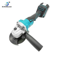 Batterie électrique sans fil 3 ''(75mm) Source d'alimentation meuleuse d'angle robuste meuleuse d'angle Rechargeable sans balais