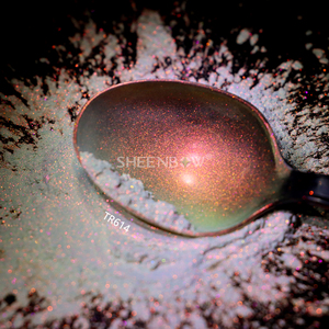 Sheenbow ผงออโรร่านางฟ้าแบบหลวม,สีเปลี่ยนได้ยากสีมหัศจรรย์ทำจากกระจกโครเมียมหลายชั้นฉลากส่วนตัวกำหนดได้เอง - Product Image 5