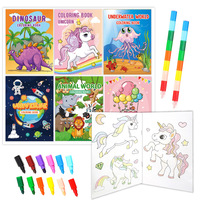 Étiquettes de soin personnalisées DTF en gros avec logo, étiquettes thermocollantes pour vêtements, livre de coloriage pour adultes sur le thème des fleurs et des papillons, 24 pages en papier DIY