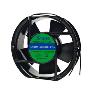 Ventilador de Refrigeración Ovalado para Gabinete Taiwan SEADA SA1725A2/A1/A3 220V 0.19A 17251 - Product Image 3