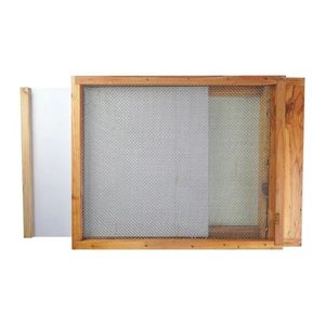 Nouvelle ruche Langstroth cirée avec fond grillagé, outils et accessoires d'apiculture - Product Image 2