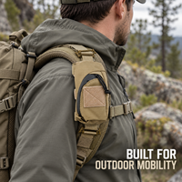 Nouvelle Sacoche Molle avec Sangle d'Épaule, Accessoire Portable pour Équipement Tactique d'Extérieur