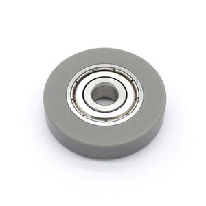 Fournisseur direct d'usine, poulies plates revêtues de caoutchouc 698ZZ, roulements à billes à gorge profonde, rouleaux en plastique POM / roues de guidage - Product Image 4