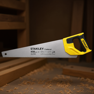 Sierra para Madera Stanley Tradecut de 450 mm (18 Pulgadas), Herramienta de Corte de Uso General - Product Image 3
