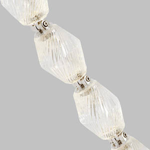 Decoración artística, decoración de diseñador, de techo led luces colgantes, escalera, comedor, largo, moderno, collar de perlas de cristal, lámpara de araña - Product Image 4