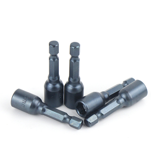 مفك براغي كهربائي سداسي مغناطيسي أسود يعمل بالهواء المضغوط - Product Image 2