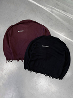 Pulls personnalisés pour hommes, pull en tricot pour hommes, pull en tricot surdimensionné, vêtements de rue en tricot