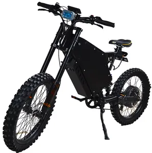 Enduro bicicleta elétrica para suspensão completa, com bateria de li-ion 72v, armazém europeu para bicicleta sur ron 15000w