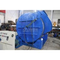 10 Tấn Gas Fired Rotary Furnace Đối Với Nóng Chảy Kim Loại Nhôm Brass Đồng Phế Liệu Luyện Kim Nhà Máy Rotary Nghiêng Lò Để Bán