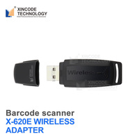 Xincode 1D 2D lecteur de codes à barres Bluetooth 2.4G adaptateur sans fil Usb COM RS232 câble scanner de codes à barres 2.4G récepteur
