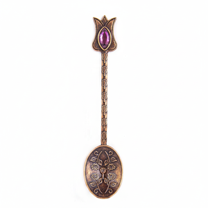 Cuchara de Café y Té de Diseño Otomano, Color Cobre - Product Image 2