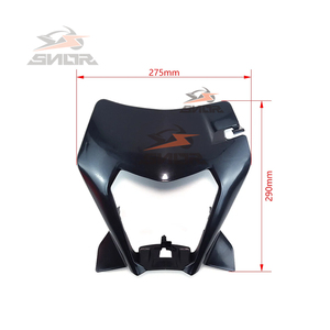 Accessoires de Modification de moto SNOR Carénage de phare Supermoto pour <span class=keywords><strong>masque</strong></span> de phare Led Ktm Exc Sxf - Product Image 6