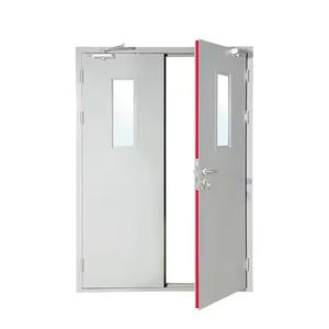 Porte Tagliafuoco in Acciaio <span class=keywords><strong>a</strong></span> Singola <span class=keywords><strong>Anta</strong></span> dal Design Moderno con Resistenza al Fuoco di 60 Minuti per Uso Esterno Commerciale e Ospedaliero in Diversi Colori - Product Image 6