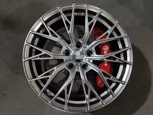 Jantes en alliage de rechange YXQ 18 19 20 pouces A356 matériel 5*108 5*112 5*114.3 5*120 PCD jantes chromées noires Test d'impact en aluminium - Product Image 5