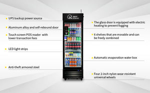 Комбинированный Холодильный автомат HAHA, торговый автомат с кормом для домашних животных, торговый автомат 360 Мини - Product Image 3