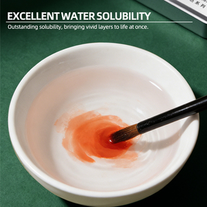 Ensemble de peinture à l'<span class=keywords><strong>aquarelle</strong></span> portable de qualité supérieure avec logo personnalisé, <span class=keywords><strong>palette</strong></span> en métal, kit d'art de luxe pour la peinture sur papier <span class=keywords><strong>aquarelle</strong></span> - Product Image 5