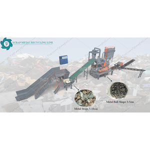 Fabbrica industriale Rottami Metallici Linea Crusher Lamiera di Ferro Ghisa Crusher Frantumazione Macchina Per Il Riciclaggio di Auto - Product Image 1