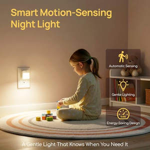 Veilleuse LED à détecteur de mouvement mini lumière rouge pour chambre d'enfant, à brancher, pour chevet - Offre Spéciale - Product Image 2
