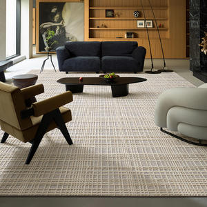 Alfombra Nórdica de Lana Gruesa Insonorizante para Sala de Estar y Dormitorio, Personalizable, Cobertura Completa de Gran Área - Product Image 3