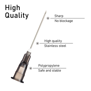 Aiguille hypodermique <span class=keywords><strong>sous</strong></span>-<span class=keywords><strong>cutanée</strong></span> en plastique jetable vétérinaire 31g, aiguille de mésothérapie professionnelle la plus longue 4mm - Product Image 2