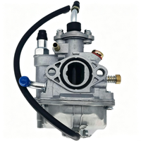 Nouveau starter à câble à distance en aluminium PZ17G-1 de 17 mm pour moteur horizontal 4 temps 100cc-110cc de moto tout-terrain et VTT