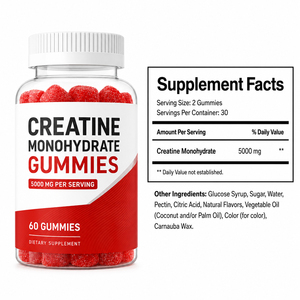 Bonbons gélifiés à la créatine pour adultes, riches en créatine monohydrate, L-Taurine et B12 pour la gestion de l'énergie et le soutien immunitaire - Product Image 6